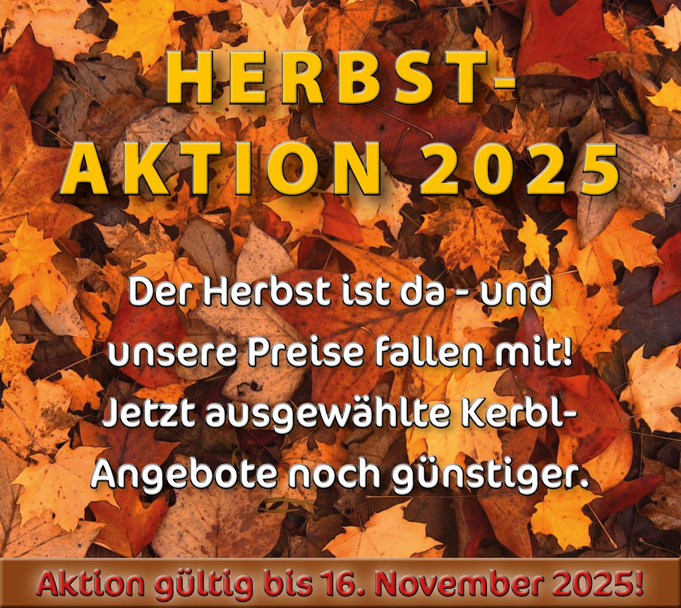 Herbstaktion 2025|default:Herbstverkauf 2025|default:.NAME